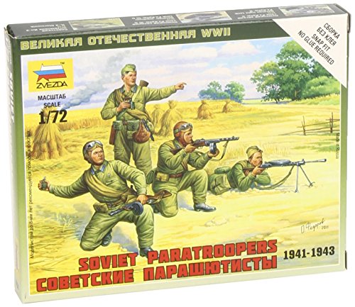 Zvezda – Z6138 – Modellbau – Sowjetische Fallschirmjäger – Maßstab 1:72 Zvezda – Z6138 – Modellbau – Sowjetische Fallschirmjäger – Maßstab 1:72 von Zvezda