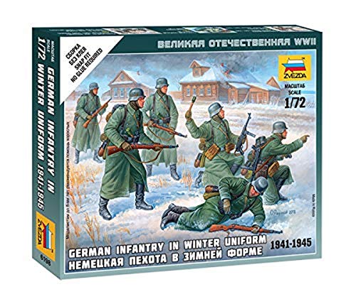 Zvezda – z6198 – Modellbau – Figur – Fantassins allods Winter Zvezda – z6198 – Modellbau – Figur – Fantassins allods Winter von Zvezda