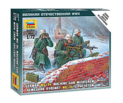 Zvezda – Z6210 – Deutsches Maschinengewehr – Winter von Zvezda