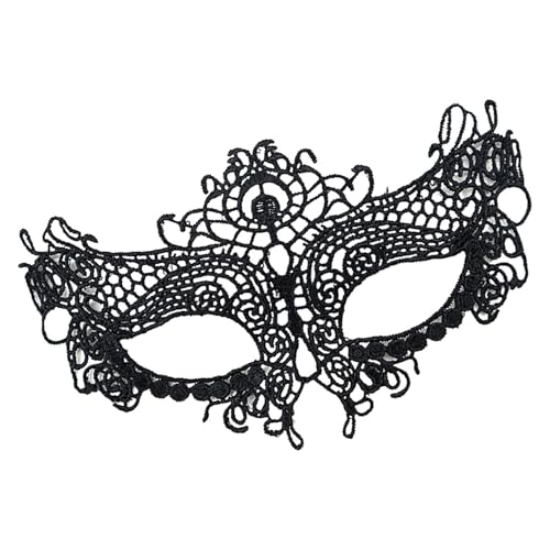 Maskerade Maske aus Spitze, Augenmaske aus Spitze | Elegante Karnevals-Augenmaske mit verbundenen Augen | Festival Deko Zubehör, Augenmaske in Form von Zvn Zojne