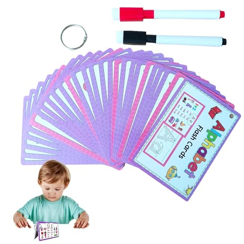 Pädagogische Alphabet-Flashkarten, Alphabet-Flash-Karten für | Lernkarten für frühes Lernen, Buchstabenerkennungskarten, Lernentwicklungskarten von Zvn Zojne