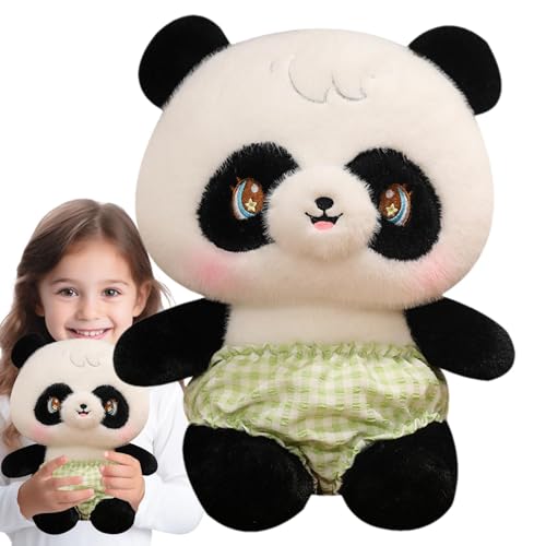 Riesige Panda-Plüschtiere, Plüschtier Panda – niedlich, große realistische Plüschtiere, gewichteter Pandabär, Plüschtier, Pandabär, Komfort für Zuhause, Weihnachten, Familie von Zvn Zojne