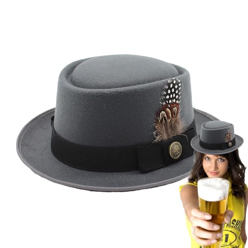 Zvn Zojne Oktoberfest Bayerischer Trachtenhut - Oktoberfest Hüte für Herren | Oktoberfest Outfits Damen, Oktoberfest Kostüm Accessoires mit Federn, Emblemen, für Oktoberfest, Volksfeste für Erwachsene Zvn Zojne Oktoberfest Bayerischer Trachtenhut - Oktoberfest Hüte für Herren | Oktoberfest Outfits Damen, Oktoberfest Kostüm Accessoires mit Federn, Emblemen, für Oktoberfest, Volksfeste für Erwachsene von Zvn Zojne