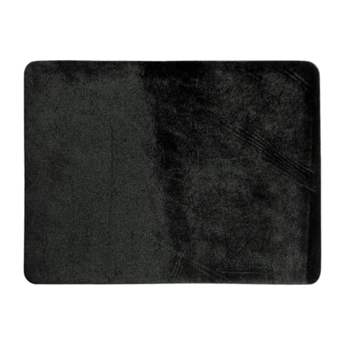 Zvn Zojne Spielmatte aus Flanell, groß, professionelle Pokerkarte, schwarzes Kartenspiel-Pad für Fans von Poker? 60 x 40 cm // 41 x 31 cm // 29 x 19 cm von Zvn Zojne