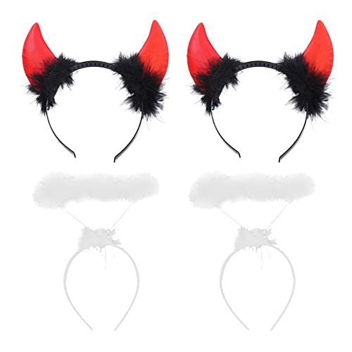 ZwaitL 1 Set Halloween-Partys Teufelshorn Aureole Cosplay Haarband Künstliches Teufelshorn Karneval Halloween Materialien ZwaitL 1 Set Halloween-Partys Teufelshorn Aureole Cosplay Haarband Künstliches Teufelshorn Karneval Halloween Materialien von ZwaitL
