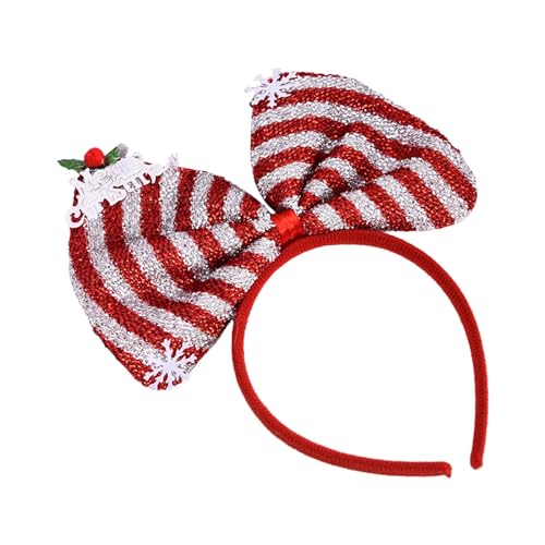 ZwaitL 12 stilvolle Haarreifen für Neujahrsparty, farbige große Schleife, Haarband, Kopfschmuck für Weihnachten, Neujahr, Kostümzubehör, Partyhüte, Haarreifen von ZwaitL