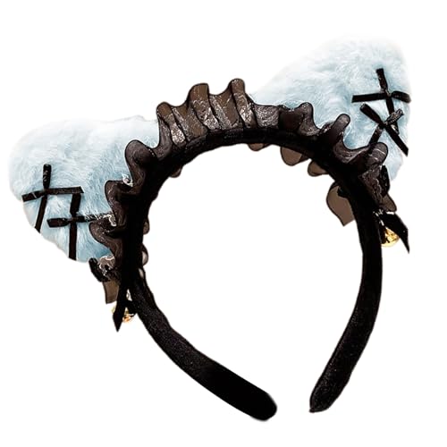ZwaitL Anime-Haarband, Spitze, Katzenohren, Haarreif mit Fliege, Rollenspiel-Requisiten, Haarband, Kostümzubehör für Maskeraden, Party ZwaitL Anime-Haarband, Spitze, Katzenohren, Haarreif mit Fliege, Rollenspiel-Requisiten, Haarband, Kostümzubehör für Maskeraden, Party von ZwaitL