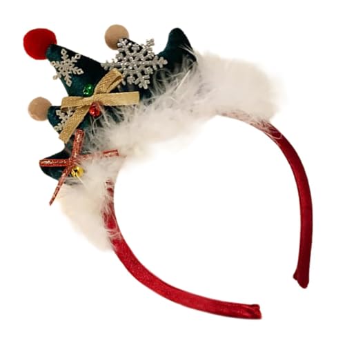 ZwaitL Baumhut Weihnachten Kopfbedeckung Stirnband Foto Requisiten Party Cosplay Kostüme Tanzen Party Glocken Weihnachten Nikolausmütze Bulk von ZwaitL