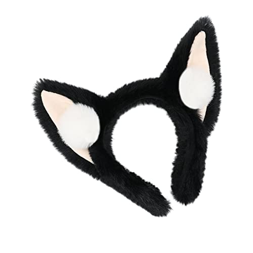 ZwaitL Cosplay Füchse Ohr Stirnband Frauen Studenten Waschen Gesicht Haarband Tierohren Stirnbänder Plüsch Anime Party Haarreifen von ZwaitL