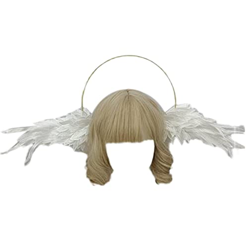 ZwaitL Damen-Haloskronen, Stirnband, Flügel, Haarschmuck, Kopfschmuck für Cosplay ZwaitL Damen-Haloskronen, Stirnband, Flügel, Haarschmuck, Kopfschmuck für Cosplay von ZwaitL