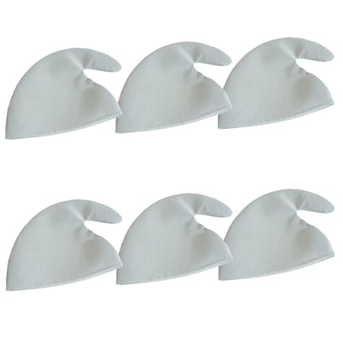 ZwaitL Elfenhüte für Weihnachten, Party, Kostüm, Zubehör, Uni, Festival, Urlaub, Kopfbedeckung, handgefertigt, bunt, 6 Stück von ZwaitL