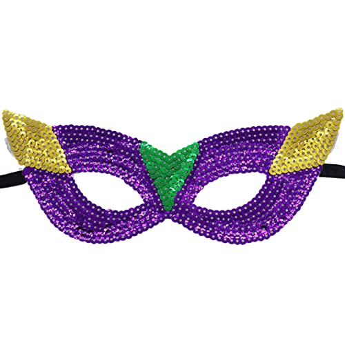 ZwaitL EyeMask MaskeradeMask Mardi GrasKopfbedeckung Stirnband Halloween Maske Mardi GrasEyeMask Brille von ZwaitL