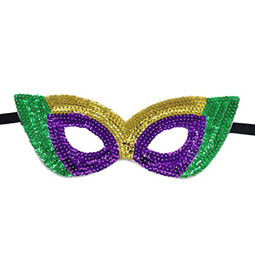 ZwaitL EyeMask MaskeradeMask Mardi GrasKopfbedeckung Stirnband Halloween Maske Mardi GrasEyeMask Brille von ZwaitL