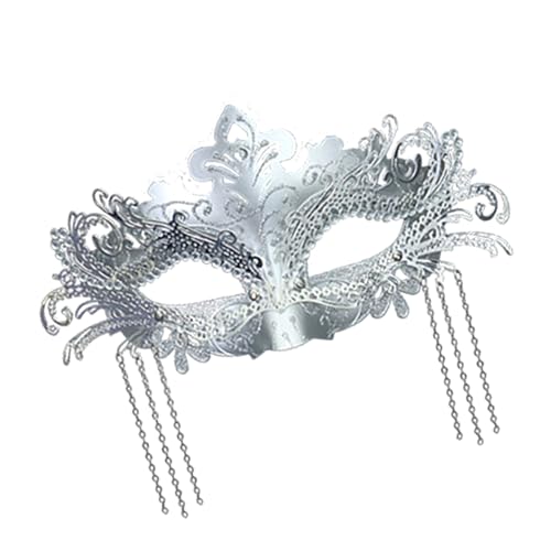 ZwaitL Funkelndes Maskenauge mit leichtem Design, bequem zu tragen für Cosplay-Events und Fotografie, Strasssteine, Quasten, Maskeraden, halbes Gesicht ZwaitL Funkelndes Maskenauge mit leichtem Design, bequem zu tragen für Cosplay-Events und Fotografie, Strasssteine, Quasten, Maskeraden, halbes Gesicht von ZwaitL