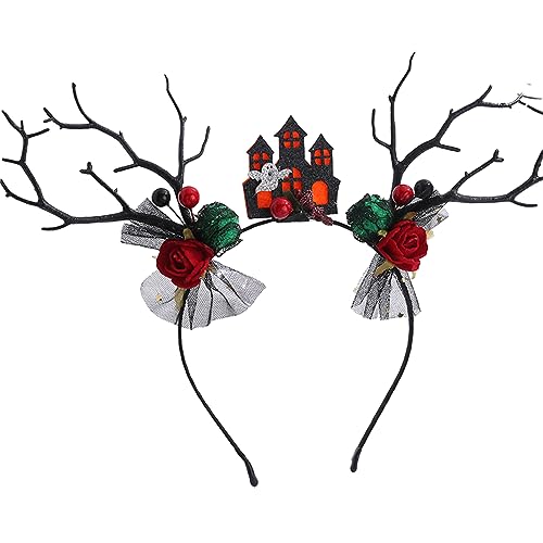ZwaitL Haarreif für Erwachsene, Teenager, Weihnachts-Stirnband, Ast, Geweih, Haarreif, Halloween, Party, Abschlussball, Party, Cosplay, Requisiten ZwaitL Haarreif für Erwachsene, Teenager, Weihnachts-Stirnband, Ast, Geweih, Haarreif, Halloween, Party, Abschlussball, Party, Cosplay, Requisiten von ZwaitL