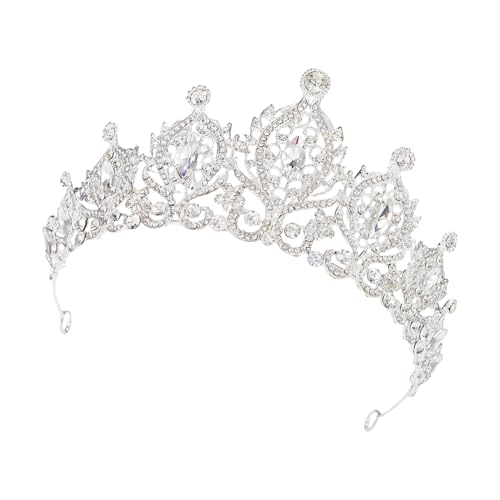 ZwaitL Haarreif für Mädchen, glitzernde Krone, Abschlussbälle für Königin, Geburtstag, Stirnbänder, Foto-Requisiten, elegante Kostüm-Kopfbedeckung ZwaitL Haarreif für Mädchen, glitzernde Krone, Abschlussbälle für Königin, Geburtstag, Stirnbänder, Foto-Requisiten, elegante Kostüm-Kopfbedeckung von ZwaitL