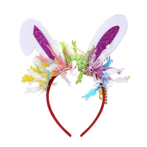 ZwaitL Hasen Cosplay Make-up Stirnband Süße Ostern Kopfbedeckung Haarbänder Kopfbedeckung Pompons Haarbänder Geburtstag Party ZwaitL Hasen Cosplay Make-up Stirnband Süße Ostern Kopfbedeckung Haarbänder Kopfbedeckung Pompons Haarbänder Geburtstag Party von ZwaitL