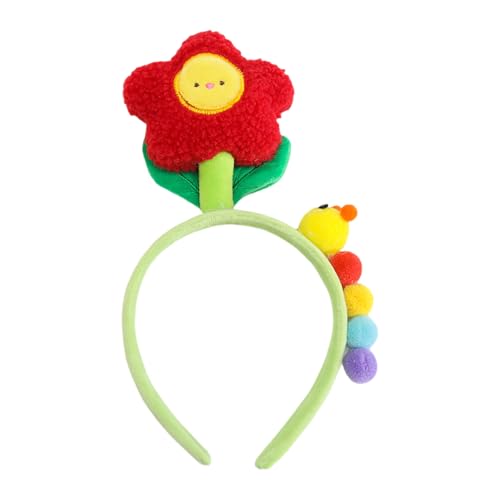 ZwaitL Kinder-Blumen-Haarbänder für Partys, vielseitige, kreative Kopfbedeckung für Musikfestivals, Foto-Requisiten für Halloween-Fotografie von ZwaitL