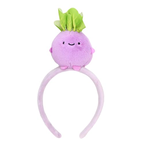 ZwaitL Kreatives Haarband in pflanzlicher Form für Kinder und Erwachsene, Themenpartys, weicher Stoff, Haar-Accessoire, Kinder-Party-Haarschmuck von ZwaitL