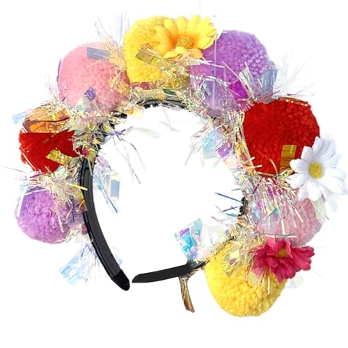 ZwaitL Lametta-Flapper-Stirnbänder, Karneval, Abschlussball, Tänzerin, Kopfschmuck für Party, Karneval, Feiern, Kopfbedeckung, Haarstyling ZwaitL Lametta-Flapper-Stirnbänder, Karneval, Abschlussball, Tänzerin, Kopfschmuck für Party, Karneval, Feiern, Kopfbedeckung, Haarstyling von ZwaitL
