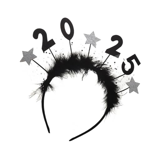 ZwaitL Neujahr 2025 Kopfbedeckung Stirnband Foto Requisiten Party Cosplay Kostüme Tanzparty Gefiedertes Stirnband Weihnachten ZwaitL Neujahr 2025 Kopfbedeckung Stirnband Foto Requisiten Party Cosplay Kostüme Tanzparty Gefiedertes Stirnband Weihnachten von ZwaitL