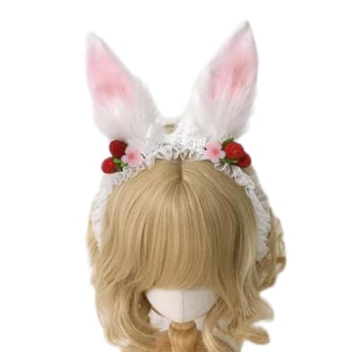 ZwaitL Ohren Stirnband Plüsch Ostern Ohren Haarspangen Kopfbedeckung Cosplay Kostüm Zubehör für Kinder und Erwachsene ZwaitL Ohren Stirnband Plüsch Ostern Ohren Haarspangen Kopfbedeckung Cosplay Kostüm Zubehör für Kinder und Erwachsene von ZwaitL