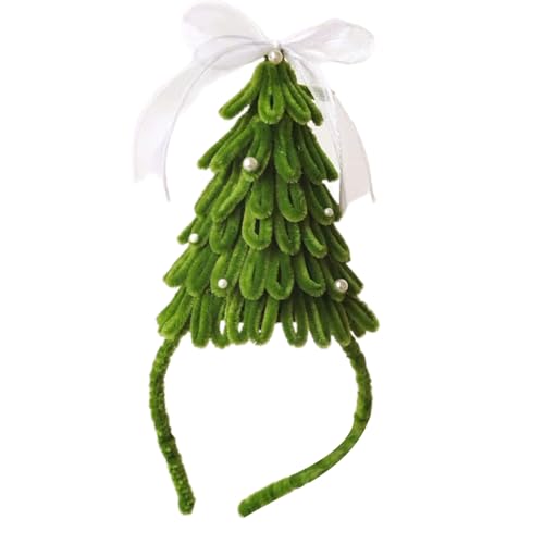ZwaitL Pine Tree Hairhoop Weihnachtsfeier-Zubehör, saisonale Feiertagsrequisiten, Haarband, Familientreffen, Verkleidungszubehör ZwaitL Pine Tree Hairhoop Weihnachtsfeier-Zubehör, saisonale Feiertagsrequisiten, Haarband, Familientreffen, Verkleidungszubehör von ZwaitL