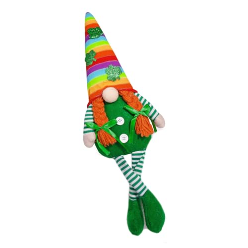 ZwaitL Rainbow Gnomes Plüschpuppen für Patricks Day Irish Festival Lange Beine Kobold Skandinavisch Schwedische Tomte Figur Spielzeug ZwaitL Rainbow Gnomes Plüschpuppen für Patricks Day Irish Festival Lange Beine Kobold Skandinavisch Schwedische Tomte Figur Spielzeug von ZwaitL