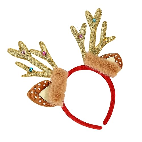 ZwaitL Rentier Geweih Form Haarreifen Fotoshootings Haarhalter Weihnachten Cosplay Party Kostüm Kopfbedeckung für Kinder Frauen ZwaitL Rentier Geweih Form Haarreifen Fotoshootings Haarhalter Weihnachten Cosplay Party Kostüm Kopfbedeckung für Kinder Frauen von ZwaitL