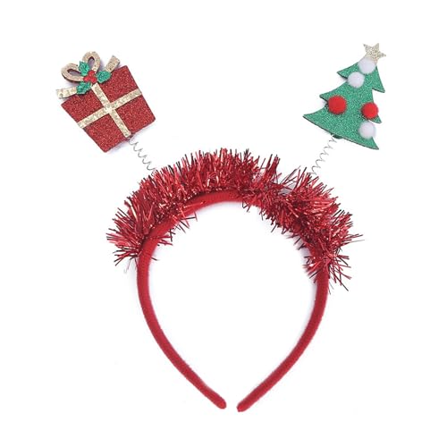 ZwaitL Weihnachtsbaum- und Geschenk-Box, Pailletten-Stirnband für Erwachsene, Festival, Haarreif, Party-Aufführungen, Kopfschmuck, Kinder-Stirnbänder, Dekorationen für Erwachsene ZwaitL Weihnachtsbaum- und Geschenk-Box, Pailletten-Stirnband für Erwachsene, Festival, Haarreif, Party-Aufführungen, Kopfschmuck, Kinder-Stirnbänder, Dekorationen für Erwachsene von ZwaitL