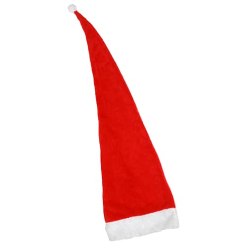 ZwaitL Weihnachtsdekoration, Weihnachtsmannmütze, Party, Verkleidung, saisonale Dekoration, spitze Kappe, Familientreffen, festliche Kopfbedeckung, Weihnachtsmann für Erwachsene ZwaitL Weihnachtsdekoration, Weihnachtsmannmütze, Party, Verkleidung, saisonale Dekoration, spitze Kappe, Familientreffen, festliche Kopfbedeckung, Weihnachtsmann für Erwachsene von ZwaitL