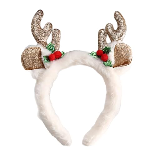 ZwaitL Weihnachtskostüm, Stirnband, Mistelzweig, Bühne, Mistelzweig, Kopfbedeckung, Geweih, Party-Requisiten, Geweih, Geschenk, Stirnband, Großpackung ZwaitL Weihnachtskostüm, Stirnband, Mistelzweig, Bühne, Mistelzweig, Kopfbedeckung, Geweih, Party-Requisiten, Geweih, Geschenk, Stirnband, Großpackung von ZwaitL