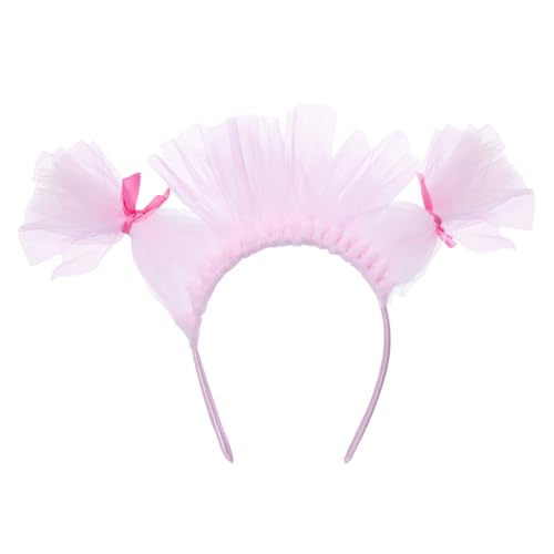 ZwaitL Wunderschönes Tüll-Stirnband für kleine Mädchen, Cosplay, Haarschmuck, Kindergeburtstag, Party, Kopfbedeckung, schöner Haarreifen ZwaitL Wunderschönes Tüll-Stirnband für kleine Mädchen, Cosplay, Haarschmuck, Kindergeburtstag, Party, Kopfbedeckung, schöner Haarreifen von ZwaitL