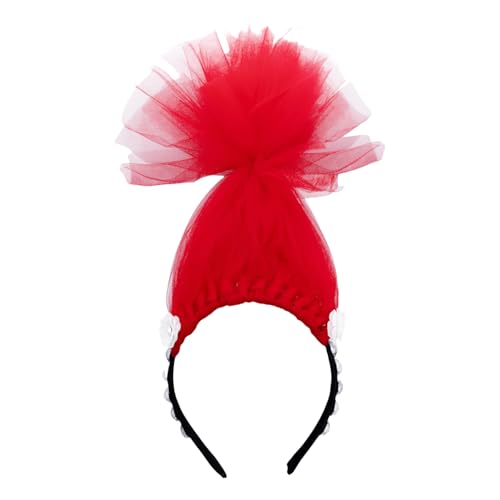 ZwaitL Wunderschönes Tüll-Stirnband für kleine Mädchen, Cosplay, Haarschmuck, Kindergeburtstag, Party, Kopfbedeckung, schöner Haarreifen ZwaitL Wunderschönes Tüll-Stirnband für kleine Mädchen, Cosplay, Haarschmuck, Kindergeburtstag, Party, Kopfbedeckung, schöner Haarreifen von ZwaitL