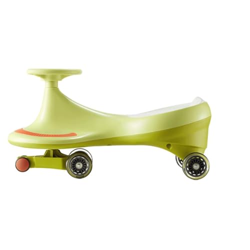 kinderfahrzeug Wiggle Car, Breiter Sitz, PU, ​​leises Rad, Schaukelauto, Schaukel, Aufsitzspielzeug, Schaukelauto, for Kinder Ab 3 Jahren wackelauto Kinder(Groen) von Zxarunas