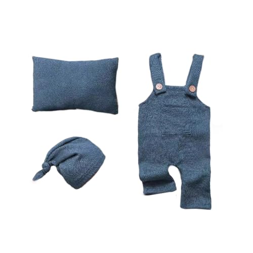 Zxfdsfdbnm 3pcs Baby Photoshoots Kostüm Set Bequeme Overalls Und Knotenhaube Mit Kissen Für Neugeborenenfotografie Requisiten Zxfdsfdbnm 3pcs Baby Photoshoots Kostüm Set Bequeme Overalls Und Knotenhaube Mit Kissen Für Neugeborenenfotografie Requisiten von Zxfdsfdbnm