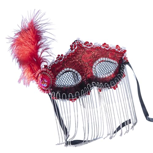 Zxfdsfdbnm Damen Herren Kostüme Festival Halloween Gesicht Maskerade Halbgesicht Karneval Party Aufführungen von Zxfdsfdbnm