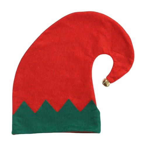 Zxfdsfdbnm Fröhliche Elfen Mit Glocken Unisex Mützen Slouch Weihnachten Kopfbedeckung Baggy Slouch Caps Schelmende Elfen von Zxfdsfdbnm