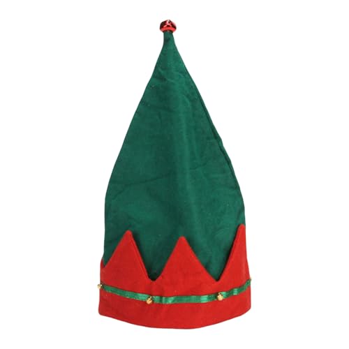 Zxfdsfdbnm Fröhliche Elfen Mit Glocken Unisex Mützen Slouch Weihnachten Kopfbedeckung Baggy Slouch Caps Schelmende Elfen von Zxfdsfdbnm