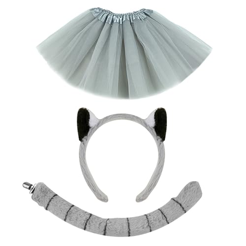Zxfdsfdbnm Halloween-Kostüm-Set mit Affenschwanz, Stirnband, Fliege, Handschuh und Rock für Kinder, Jungen, Mädchen, Halloween Zxfdsfdbnm Halloween-Kostüm-Set mit Affenschwanz, Stirnband, Fliege, Handschuh und Rock für Kinder, Jungen, Mädchen, Halloween von Zxfdsfdbnm