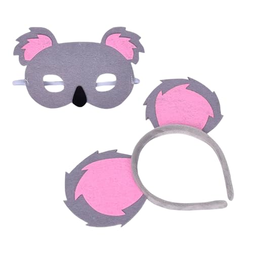 Zxfdsfdbnm Koala-Kostüm für Kinder, mit Koala und Stirnband, Halloween-Tierkostüm, Zubehör für Kinder, Halloween, Cosplay Zxfdsfdbnm Koala-Kostüm für Kinder, mit Koala und Stirnband, Halloween-Tierkostüm, Zubehör für Kinder, Halloween, Cosplay von Zxfdsfdbnm