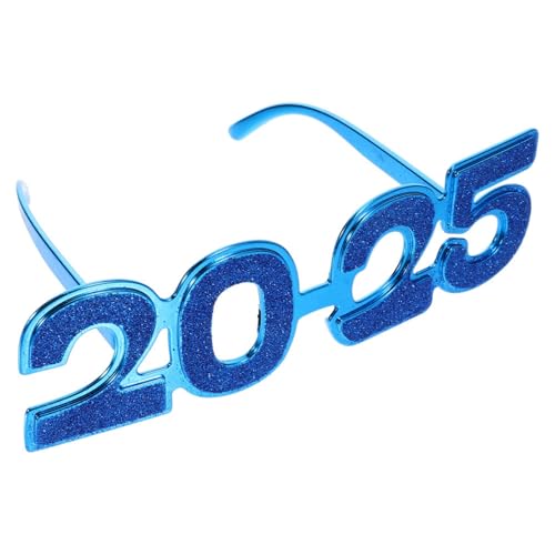 Zxfdsfdbnm Lustige Brille, Neujahrsbrille, Party-Dekoration, Zubehör für Damen und Herren, mehrfarbig von Zxfdsfdbnm