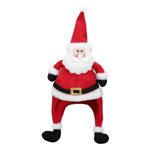 Zxfdsfdbnm Santa Geformte Kappen Für Weihnachtsfeiersfeier Weiche Und Komfortable Polyesterhut Elegant Festival Kopfwege Partyzubehör Zxfdsfdbnm Santa Geformte Kappen Für Weihnachtsfeiersfeier Weiche Und Komfortable Polyesterhut Elegant Festival Kopfwege Partyzubehör von Zxfdsfdbnm