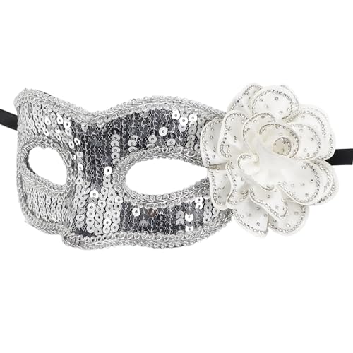 Zxfdsfdbnm Venezianer Maske Augenmaske Halbe Gesichtsmaske Augenmaske Für Maskerade Proms Halloween Party Cosplay Fotoshooting Geschenk von Zxfdsfdbnm