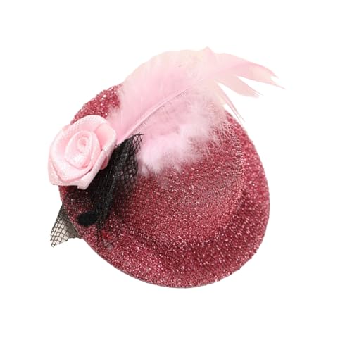 Zxfdsfdbnm Victorian Themeed Party Fascinator Hüte Für Mädchen Und Frauen Clip Auf Haarbörsen Kostüm Haarnadelhaare Erklärungen von Zxfdsfdbnm