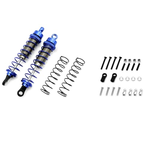 Zyeatary Metalllochabstand 86 mm Stoßdämpfer-Dämpfer-Kit für 1/10 RC Crawler Car Axial TRX4 SCX10 D90 Slas Zyeatary Metalllochabstand 86 mm Stoßdämpfer-Dämpfer-Kit für 1/10 RC Crawler Car Axial TRX4 SCX10 D90 Slas von Zyeatary