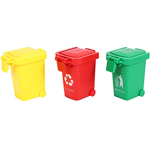 Zyeatary Spielzeug Fahrzeuge MüLl Eimer für MüLl Wagen, 3 Pack Teile für Spielzeug MüLl Wagen, Simulierter MüLl Eimer Zyeatary Spielzeug Fahrzeuge MüLl Eimer für MüLl Wagen, 3 Pack Teile für Spielzeug MüLl Wagen, Simulierter MüLl Eimer von Zyeatary