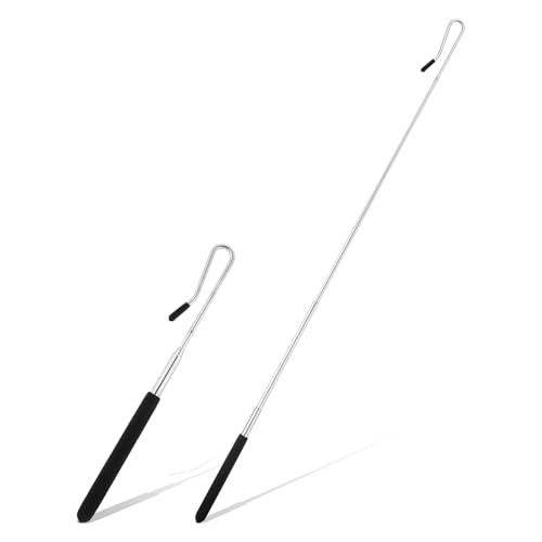 2 Stück 20,3 - 53,3 cm Puppengriffe, Armkontrollstange, ausziehbare Handpuppenstab, verstellbare Metallpuppen, Stange, Zubehör, Werkzeuge für kleine und große Puppen 2 Stück 20,3 - 53,3 cm Puppengriffe, Armkontrollstange, ausziehbare Handpuppenstab, verstellbare Metallpuppen, Stange, Zubehör, Werkzeuge für kleine und große Puppen von Zyghjort