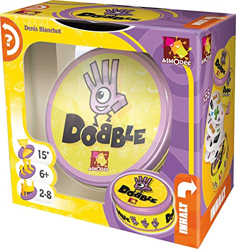 Asmodee | Zygomatic | Dobble | Familienspiel | Kartenspiel | 2-8 Spieler | Ab 6+ Jahren | 15+ Minuten | Deutsch von Zygomatic