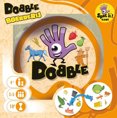 Zygomatic Dobble Bauernhof - Kartenspiel - 5 Spiele in 1 [DE] von Zygomatic